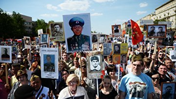 Шествие Бессмертный полк в Москве Шествие Бессмертный полк в Москве