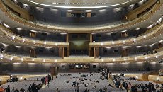 Зал второй сцены Мариинского театра в Санкт-Петербурге. Архивное фото Зал второй сцены Мариинского театра в Санкт-Петербурге. Архивное фото