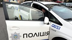 Сотрудники Украинской полиции в Киеве Сотрудники Украинской полиции в Киеве