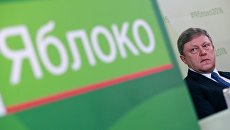 Руководитель фракции партии Яблоко Григорий Явлинский. Архивное фото Руководитель фракции партии Яблоко Григорий Явлинский. Архивное фото