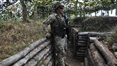 Украинский военный. Архивное фото Украинский военный. Архивное фото