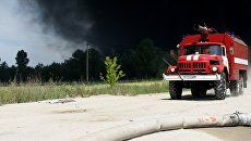 Автомобиль пожарной службы Украины. Архивное фото Автомобиль пожарной службы Украины. Архивное фото