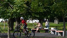 Лето в Москве. Архивное фото Лето в Москве. Архивное фото