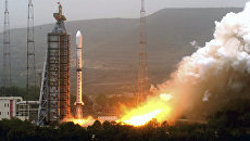 Start carrier rocket in China.  Archival photo