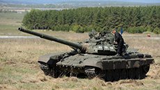 Танковый биатлон. Архивное фото Танковый биатлон. Архивное фото
