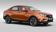 Автомобиль LADA Vesta Cross Concept. Архивное фото Автомобиль LADA Vesta Cross Concept. Архивное фото