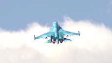 Бомбардировщик Су-34 ВКС РФ. Архивное фото Бомбардировщик Су-34 ВКС РФ. Архивное фото