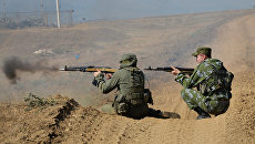 Военнослужащие мотострелковой бригады ЮВО МО РФ в Дагестане. Архивное фото Военнослужащие мотострелковой бригады ЮВО МО РФ в Дагестане. Архивное фото