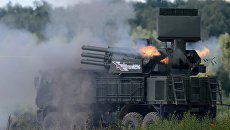 Зенитный ракетно-пушечный комплекс 96К6 Панцирь-С1. Архивное фото Зенитный ракетно-пушечный комплекс 96К6 Панцирь-С1. Архивное фото