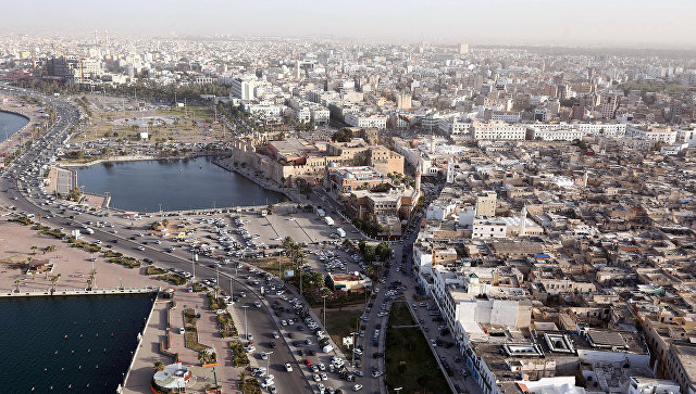 Вид на город Триполи, Ливия. Архивное фото