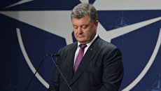 Президент Украины Петр Порошенко на саммите НАТО в Варшаве. Архивное фото Президент Украины Петр Порошенко на саммите НАТО в Варшаве. Архивное фото