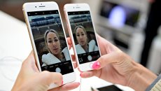Смартфоны iPhone 7 и iPhone 7 Plus. Архивное фото Смартфоны iPhone 7 и iPhone 7 Plus. Архивное фото