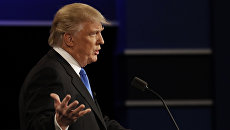 Кандидат в президенты США республиканец Дональд Трамп. 27 сентября 2016 год Кандидат в президенты США республиканец Дональд Трамп. 27 сентября 2016 год