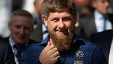 Глава Чеченской Республики Рамзан Кадыров. Архивное фото Глава Чеченской Республики Рамзан Кадыров. Архивное фото