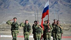 Военнослужащие российской армии в Киргизии. Архивное фото Военнослужащие российской армии в Киргизии. Архивное фото