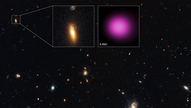 Астрономы обнаружили первую «блуждающую» черную дыру