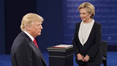 Дональд Трамп и Хиллари Клинтон. Архивное фото Дональд Трамп и Хиллари Клинтон. Архивное фото