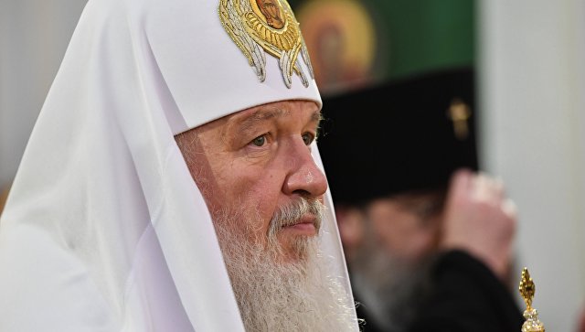 Патриарху Кириллу подарили корги