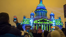 Мультимедийное 3D-mapping шоу в Санкт-Петербурге Мультимедийное 3D-mapping шоу в Санкт-Петербурге