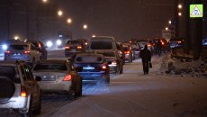Автомобильное движение в Москве. Архивное фото Автомобильное движение в Москве. Архивное фото