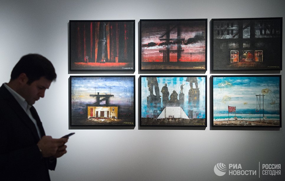 Открытие выставки Созвездие Апшерона. Азербайджанские художники 1960–1980-х годов Открытие выставки Созвездие Апшерона. Азербайджанские художники 1960–1980-х годов