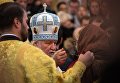 Патриарх Московский и всея Руси Кирилл совершает освящение и службу в Троицком кафедральном соборе при Русском духовно-культурном центре в рамках своего визита в Париж Патриарх Московский и всея Руси Кирилл совершает освящение и службу в Троицком кафедральном соборе при Русском духовно-культурном центре в рамках своего визита в Париж