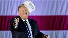 Избранный президент США Дональд Трамп во время выступления в Батон-Руж. Архивное фото Избранный президент США Дональд Трамп во время выступления в Батон-Руж. Архивное фото