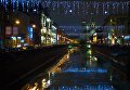 Новогодняя иллюминация на одной из улиц Санкт-Петербурга Новогодняя иллюминация на одной из улиц Санкт-Петербурга