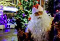 Дед Мороз на улице Петровка в Москве Дед Мороз на улице Петровка в Москве