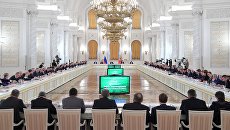 Заседание в Кремле. Архивное фото Заседание в Кремле. Архивное фото