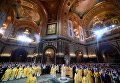 Рождественское богослужение в храме Христа Спасителя Рождественское богослужение в храме Христа Спасителя
