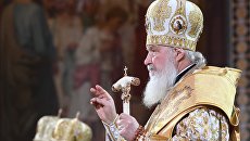Рождественское богослужение в храме Христа Спасителя Рождественское богослужение в храме Христа Спасителя