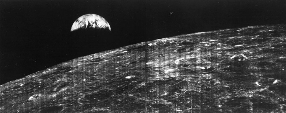       Lunar Orbiter 1. 1966 