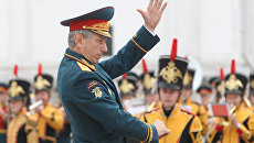 Главный военный дирижер ВС РФ Валерий Халилов. Архивное фото Главный военный дирижер ВС РФ Валерий Халилов. Архивное фото