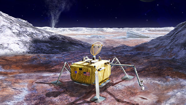 NASA представило первую модель аппарата для поисков жизни на Европе