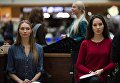 Участницы открытого кастинга национального конкурса Мисс Россия в торговом центре Афимолл Сити в Москве Участницы открытого кастинга национального конкурса Мисс Россия в торговом центре Афимолл Сити в Москве
