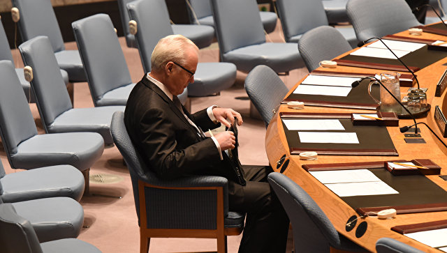 Постоянный представителя России при ООН Виталий Чуркин. Архивное фото