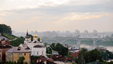 Центр Нижнего Новгорода. Архивное фото Центр Нижнего Новгорода. Архивное фото