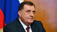 Президент республики Сербской Боснии и Герцеговины Милорад Додик. архивное фото Президент республики Сербской Боснии и Герцеговины Милорад Додик. архивное фото