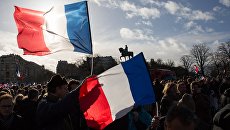 Митинг в поддержку Ф. Фийона в Париже Митинг в поддержку Ф. Фийона в Париже