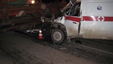 ДТП со скорой и комбайном на Ставрополье ДТП со скорой и комбайном на Ставрополье