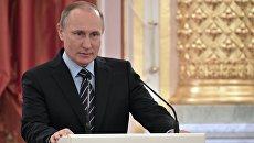 Президент РФ Владимир Путин. Архивное фото Президент РФ Владимир Путин. Архивное фото