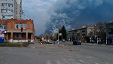 Пожар на складе боеприпасов в городе Балаклея Харьковской области. 23 марта 2017 Пожар на складе боеприпасов в городе Балаклея Харьковской области. 23 марта 2017