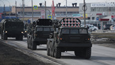 Военная техника во время репетиции парада Победы в Екатеринбурге. Архивное фото Военная техника во время репетиции парада Победы в Екатеринбурге. Архивное фото