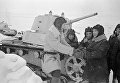 Танки Т-26 и танкисты взвода П. В. Печенина на полуострове Средний Танки Т-26 и танкисты взвода П. В. Печенина на полуострове Средний