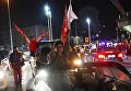 Сторонники президента Турции Реджепа Тайипа Эрдогана радуются победе на конституционном референдуме в Турции Сторонники президента Турции Реджепа Тайипа Эрдогана радуются победе на конституционном референдуме в Турции