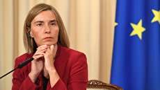 Высокий представитель ЕС по иностранным делам и политике безопасности Федерика Могерини. Архивное фото Высокий представитель ЕС по иностранным делам и политике безопасности Федерика Могерини. Архивное фото