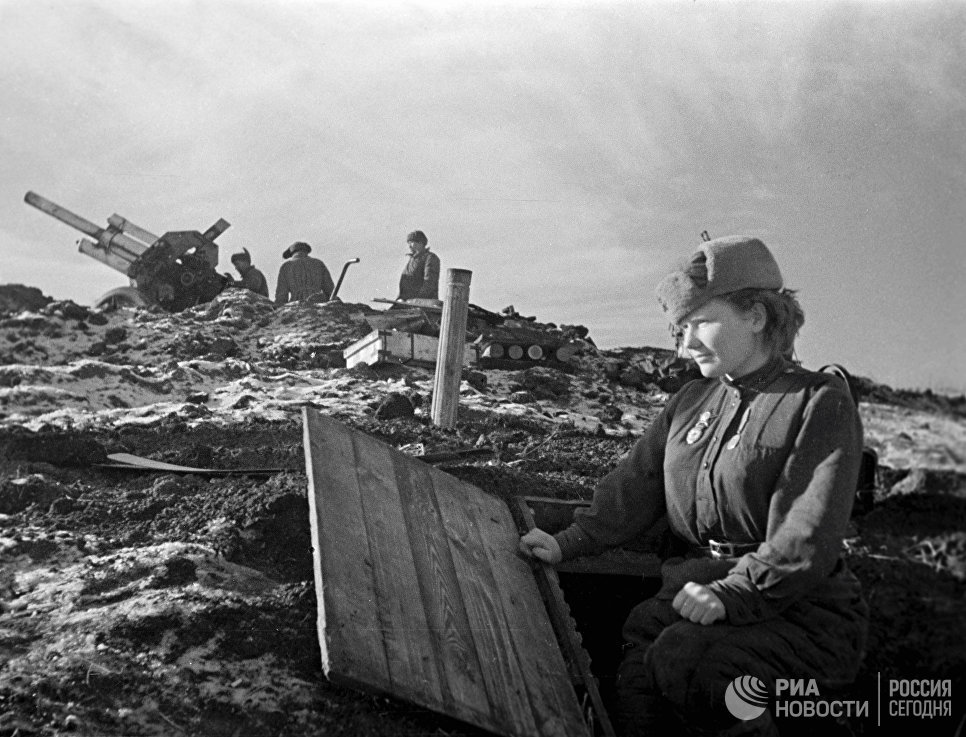 Участница боев за освобождение Одессы