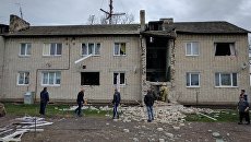 Спасатели МЧС России ликвидируют последствия взрыва газа в Калининградской области Спасатели МЧС России ликвидируют последствия взрыва газа в Калининградской области