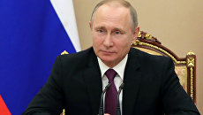 Президент РФ Владимир Путин. Архивное фото Президент РФ Владимир Путин. Архивное фото